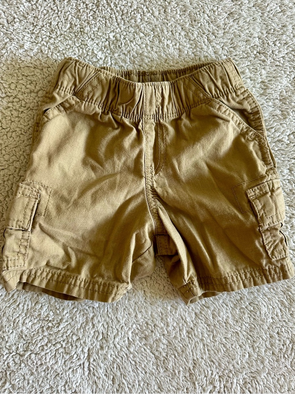 🦋The Children's Place Tan Cargo Pull-On Shorts